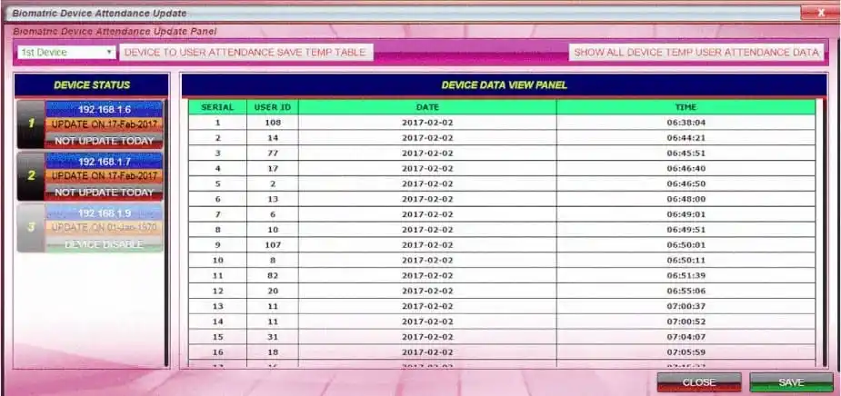 Biometric Payslip Management System